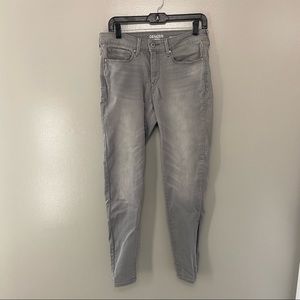 Denizen Levi's Low Rise Jegging Gray Jeans Jeggings Sz 11 30 in
